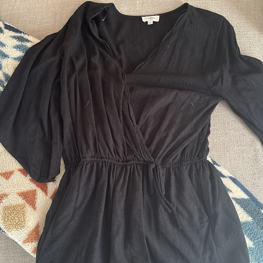 Boho blu romper